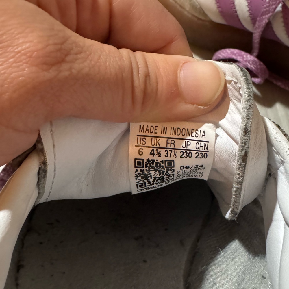 Mauve Thick-Soled Sambas - Picture 5 of 5